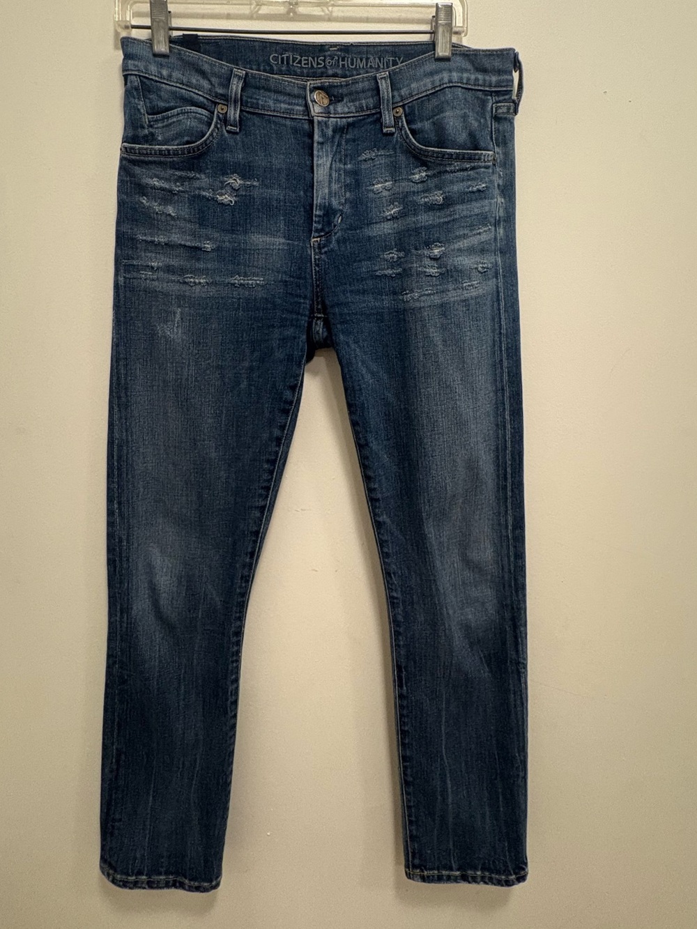 Citizens of Humanity Carlton High Rise Ankle Straight Jeans Size 29 Made in USA